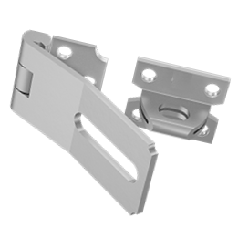 1546A8 1546A8 PADLOCKABLE CORNER HASP AND STRIKE