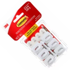 17006VP 17006-VP 3M COMMAND MINI WHITE HOOK