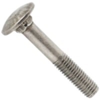 25C144BCRSP 1/4-20 X 2 1/4 CARRIAGE BOLT 18-8 SS