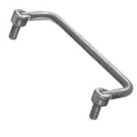 B103112 B1031-12 ROUND HANDLE BRASS/NICKEL