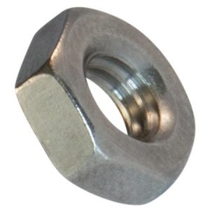 37CNHJSP 3/8-16 HEX FINISHED JAM NUT 18-8 SS