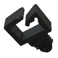 GWSBH21BK WSBH-2-01BK RICHCO/ESSENTRA WIRE SADDLE