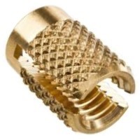 N41B14UNC N41-B-1/4 UNC PSM KNURL THREADED INSERT