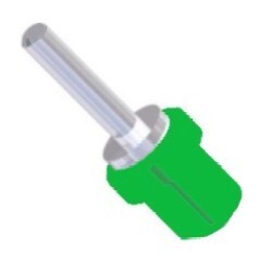 11144M515Z 1114-04M-0515Z INSULATED PIN TERMINAL
