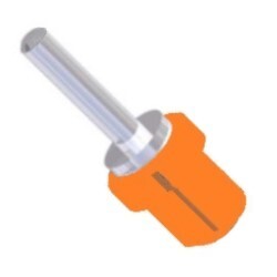 11148M8813 1114-08M-08813 INSULATED PIN TERMINAL