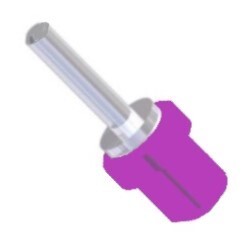 111423M517Z 1114-23M-0517Z INSULATED PIN TERMINAL