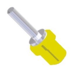 11148M514Z 1114-08M-0514Z INSULATED PIN TERMINAL
