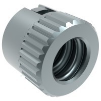 813530855 81-35-308-55 SMALL RECEPTACLE STEEL/ZINC