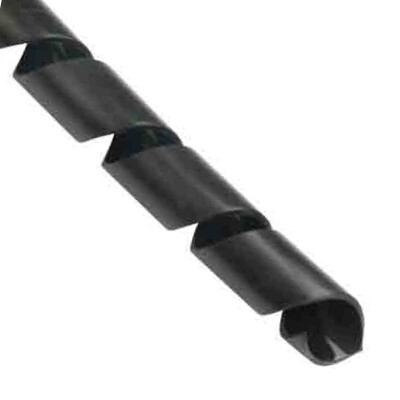 2NFP0C 2NFP0C BLACK SPIRAL WRAP NYLON