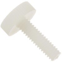 .60C200MPTN M6-1 X 20 ROUND THUMB SCREW NYLON