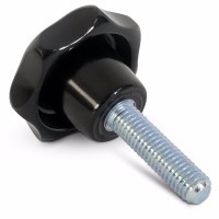 PHK11182S PHK1118-02S ICG 6 LOBE HAND KNOB BLACK