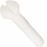 G50M060100K008 50M060100K008 SLOTTED HEX CAP SCREW NYLON