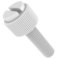 .60C400MTPN M6-1 X 40 SLOT THUMB SCREW NYLON BN 276