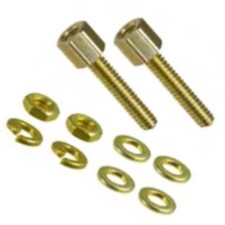 7229 JACKSCREW 3/16 HEX X 3/16 L, 4-40 THD KIT ST/ZI YE