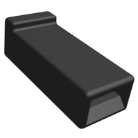 480054-4 BLACK RECEPTACLE HOUSING