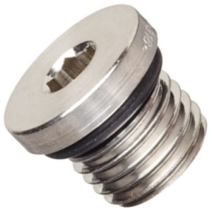 4 HP5ON-SS PARKER MALE PIPE PLUG 7/16-20