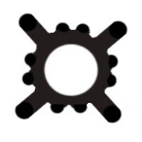 A55485/06-013D MOUNTING PAD MILITARY