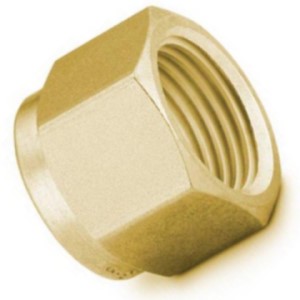 B-602-1 SWAGELOK HEX NUT BRASS