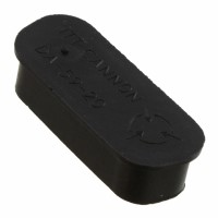 62PC0009 MICROPLASTICS PORT COVER BLK HD