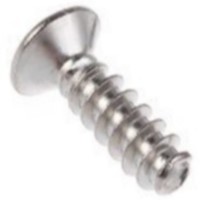4-20 X 1/4 TORX (6-LOBE) FLAT HEAD PLASTITE STEEL ZINC