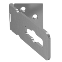 HS-2300-CR-ZN-250 ROTATING-EYE PADLOCKABLE HASP