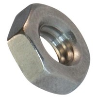 1/4-20 HEX FINISHED JAM NUT 18-8 SS