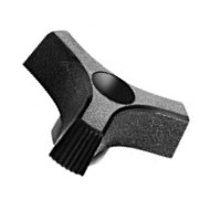 29TL250B MICROPLASTICS TRI KNOB BLACK