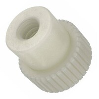 0800440TNA MICROPLASTICS RND KNURLED THUMB NUT