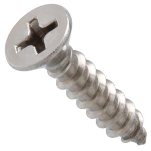 4-40 X 1 PHIL FLAT T/S TYPE A 18-8 SS