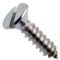 6-18 X 3/8 SLOT FLAT T/S TYPE A 18-8 SS